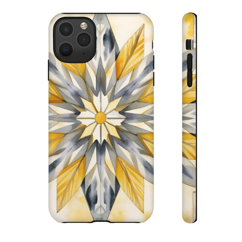 Sunshine Bloom Mosaic - Impact Resistant Phone Case iPhone 11 Pro Max Matte